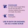 Dr Teal's Shea Sugar Body Scrub, Black Elderberry with Essential Oils, 19 oz (Pack of 3) view 3