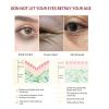 Eye Patches, 20PCS Red Ginseng Repair Eye Moisturizing Nourishing Eye Patch Firming Pad Dark Circles Crystal Collagen 3g for Wrinkles, Puffy Eyes view 3