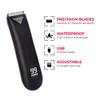 Brocchi Cutting Edge USB Waterproof Trimmer - Face and Body Hair Trimmer - Waterproof Hair Clippers - Electric Razor for Men - Beard and Nose Hair Trimmer - USB Charger (Trimmer with 1x Blade) view 4