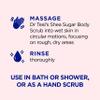 Dr Teal's Shea Sugar Body Scrub, Rose with Essential Oil, 19 oz (Pack of 3) view 3