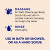 Dr Teal's Shea Sugar Body Scrub, Citrus with Essential Oils & Vitamin C, 19 oz (Pack of 3) view 3