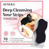 AUSLKA Blackhead Pore Strips,(70 Counts) Blackhead Remover-Deep Cleansing Charcoal Strips - Black Head Nose Strips -Black Head Remover view 1