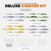 Banjo Minnow Deluxe 102 Piece Soft Fishing Lure Starter Kit view 2