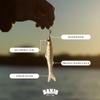 Banjo Minnow Deluxe 102 Piece Soft Fishing Lure Starter Kit view 4