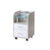 Glass Glow Pedicure Trolley Light Wood Cart for Nail Salon Furniture & Equipment view 2