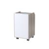 Glass Glow Pedicure Trolley Light Wood Cart for Nail Salon Furniture & Equipment view 3