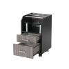 Glass Glow Pedicure Trolley Black/Dark Gray Cart for Nail Salon Furniture & Equipment view 1