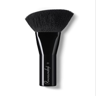 Sexy Contour and Bronzer Face Brush. Durable and Ultimate Soft Brush for Easy Blending by Romanovamakeup. Blend Contour, Scupting Cream, Bronzer, Highlighter on Face, Smooth and Even Result for Women.