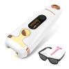 IPL Laser Hair Removal Device for Women and Men - Permanent Painless 90% Hair Reduction in 4 Weeks, Whole Body Use (Armpits, Bikini Line, Face, Legs, Arms, Back) - Corded at-Home view 1