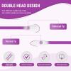900pcs CGR Precision Cotton Swabs with Pointed and Flattened Tip Cosmetic Makeup Applicator(3x300pcs in bags) view 2