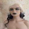 13x6 Lace Front Wigs Brazilian Human Hair Blonde Ombre Black 613T1B 2 Tone Body Wave Glueless Lace Free Part Wig for Black Women Pre Plucked Bleached Knots Unprocessed Virgin Hair (20",13x6 ) view 3