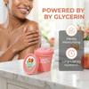 Body Scrub Sweet Peach Gentle Exfoliating Shower Scrub 280g/9.88oz for Removing Dead Skin Moisturizing Nourishing Skin Care Smooth Soft Radiant Skin for Hand Foot Body Women Home Use Elitzia ETPHO1 view 4