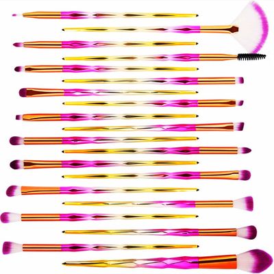 20Pcs Makeup Brushes Kit Makeup Brush Set for Eyeshadow Foundation Blush and Concealer, Start the Day Beautifully, Travel Friendly