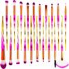 20Pcs Makeup Brushes Kit Makeup Brush Set for Eyeshadow Foundation Blush and Concealer, Start the Day Beautifully, Travel Friendly view 3