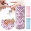 YHGLOVE Reusable Manicure Hand Pads 3 Colors Waterproof Washable Nail Art Pillow Cushion for Manicure Hand Arm Rest Soft Manicure Pedicure Stand Holder 30x13x6.7cm (Color : Pink) view 2