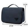 Sxdthy Hanging Travel Toiletry Bag for Men and Women Makeup Bag Cosmetic Beautician Folding Bag Bathroom and Shower Organizer (Color : A) view 2