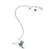 LED Makeup Clamp Lights, Lamp LED USB ReadingLamp 360 Flexible Magnifying Lamp 2 Color Changing with for Travel Manicure Salon Bedroom Office view 1