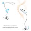 LED Makeup Clamp Lights, Lamp LED USB ReadingLamp 360 Flexible Magnifying Lamp 2 Color Changing with for Travel Manicure Salon Bedroom Office view 2