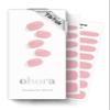 ohora Semi Cured Gel Nail Strips (N Cream Pink) - Pink, Solid, Works with Any UV/LED Lamps, Salon-Quality, Long Lasting, Easy to Apply & Remove - Includes 2 Prep Pads, Nail File & Wooden Stick view 1