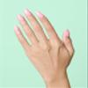 ohora Semi Cured Gel Nail Strips (N Cream Pink) - Pink, Solid, Works with Any UV/LED Lamps, Salon-Quality, Long Lasting, Easy to Apply & Remove - Includes 2 Prep Pads, Nail File & Wooden Stick view 2