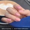 ohora Semi Cured Gel Nail Strips (N Cream Pink) - Pink, Solid, Works with Any UV/LED Lamps, Salon-Quality, Long Lasting, Easy to Apply & Remove - Includes 2 Prep Pads, Nail File & Wooden Stick view 4
