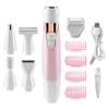 FRCOLOR Hair Cutter Multifunction Removal Tool for Women Eyebrow Trimmer Rechargeable and Washable Trimmer for Personal Grooming view 1