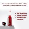 SKIN1004 Bloody Peel 1.01 fl.oz, 30ml AHA 17% Peeling Solution, Pulls off Dramatic Exfoliation Effect with Special Home-care view 2