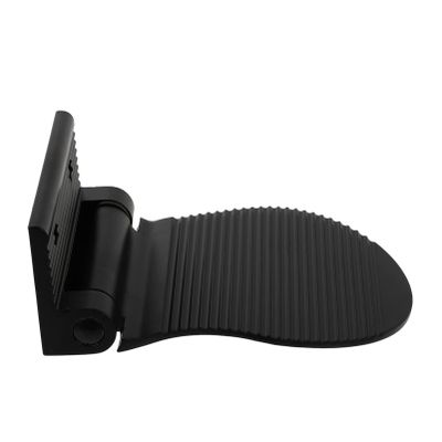 Alipis Foot Pedal for Shower 1pc Household Water-Proof Grip Holder Black Anti-Slip Footstool Pedal Easy to Lean Wall