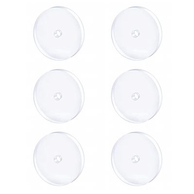 Bloomfall 7MM 6PCS Clear Piercing Disc For Piercing Bump,Pressure Silicone Earrings For Keloids Healing Pads Belly Button Piercing Kit