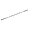 Stainless Steel Cosmetic Makeup Spatula, Double Head Non Slip Handle Beauty Spatula for Special Effects Makeup(Large) view 1