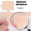 10pcs Tattoo Fake Skin Upgraded (1.3mm Thick) Premium Practice Skin, Thicker & More Realistic Than 1.0mm, Double-Sided for Tattoo/Microblading, Beginner to Pro,Tattooing Supplies view 2