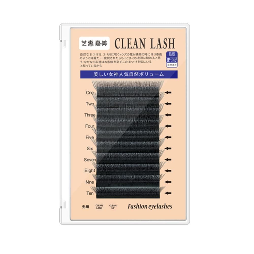 4D/5D Y/W Shape Clover Grafted Eyelashes Eyelashes Extension 8-12mm Bushy Natural Mink Eyelashes 0.05 Wispy and Soft Lashes 5D Premade Fans Eyelash Extension For Individual Beauty Lash Shop (11mm, 4D W-shape-0.05-C)