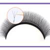 W-Shape 3D Clover Eyelashes Soft Natural Eyelashes 0.05 Slim Individual Faux Mink Eyelash Extension Premade Volume Fans Lashes 8-13mm B/C Curl Lash(10mm, 3D Clover-C-0.05) view 3