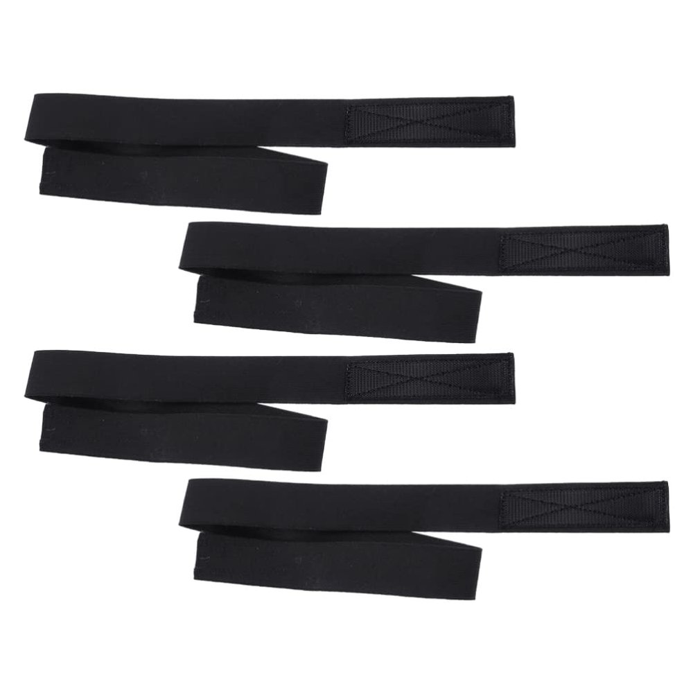 SOLUSTRE 4pcs Adjustable Elastic Band Wig Accessories Comfortable Mesh Headbands for Wig Caps Hair Net Bands for Daily Use and Hair