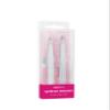 Amazon Basics Eyebrow Tweezers - Stainless Steel, 2 Pack view 1