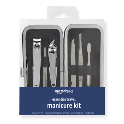 Amazon Basics 6-Piece Essential Travel Manicure Kit