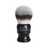 Alexander Simpsons Trafalgar 3 Black Shaving Brush - T3 Synthetic High Density Fibre Handle - Simpson Shaving Brushes - Wet Shave Deluxe Thick & Luxurious Lather Dense Extra Soft Bristles view 2