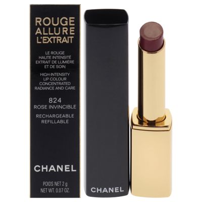 Rouge Allure Lextrait Lipstick - 824 Rose Invincible by Chanel for Women - 0.07 oz Lipstick (Refillable)