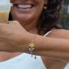 Cute Wife, All Women are Created Equal but Only The Finest are Married to a Hair, Brilliant Sunflower Bracelet for Wife from Husband view 3