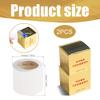 2 Packs Preservative Film Disposable Eyebrow Plastic Wrap with Microblading For Professional Eyebrow Lips Permanent Make Up Supplies Wrap Cover Tape Roll view 2