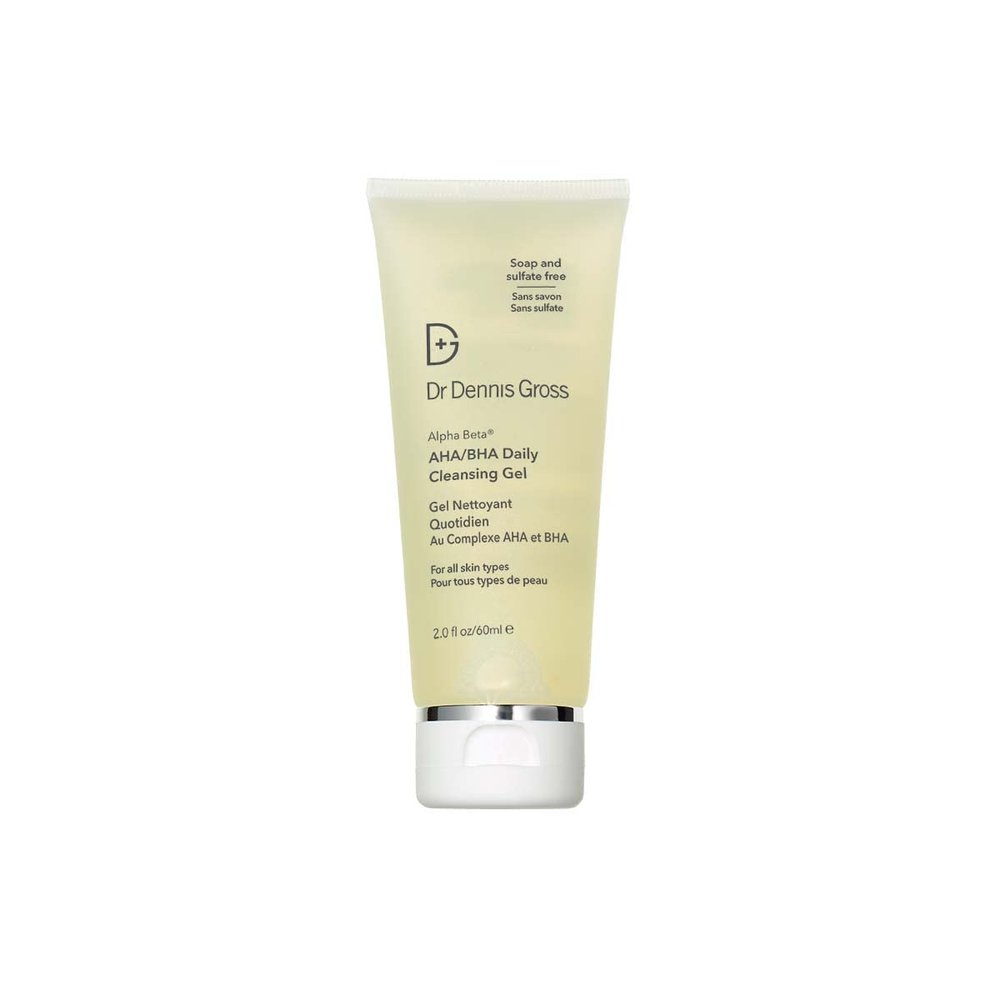 Dr Dennis Gross Alpha Beta AHA/BHA Daily Cleansing Gel, for Skin That is Dull, Congested and Uneven Tone & Texture (2 Fl Oz)
