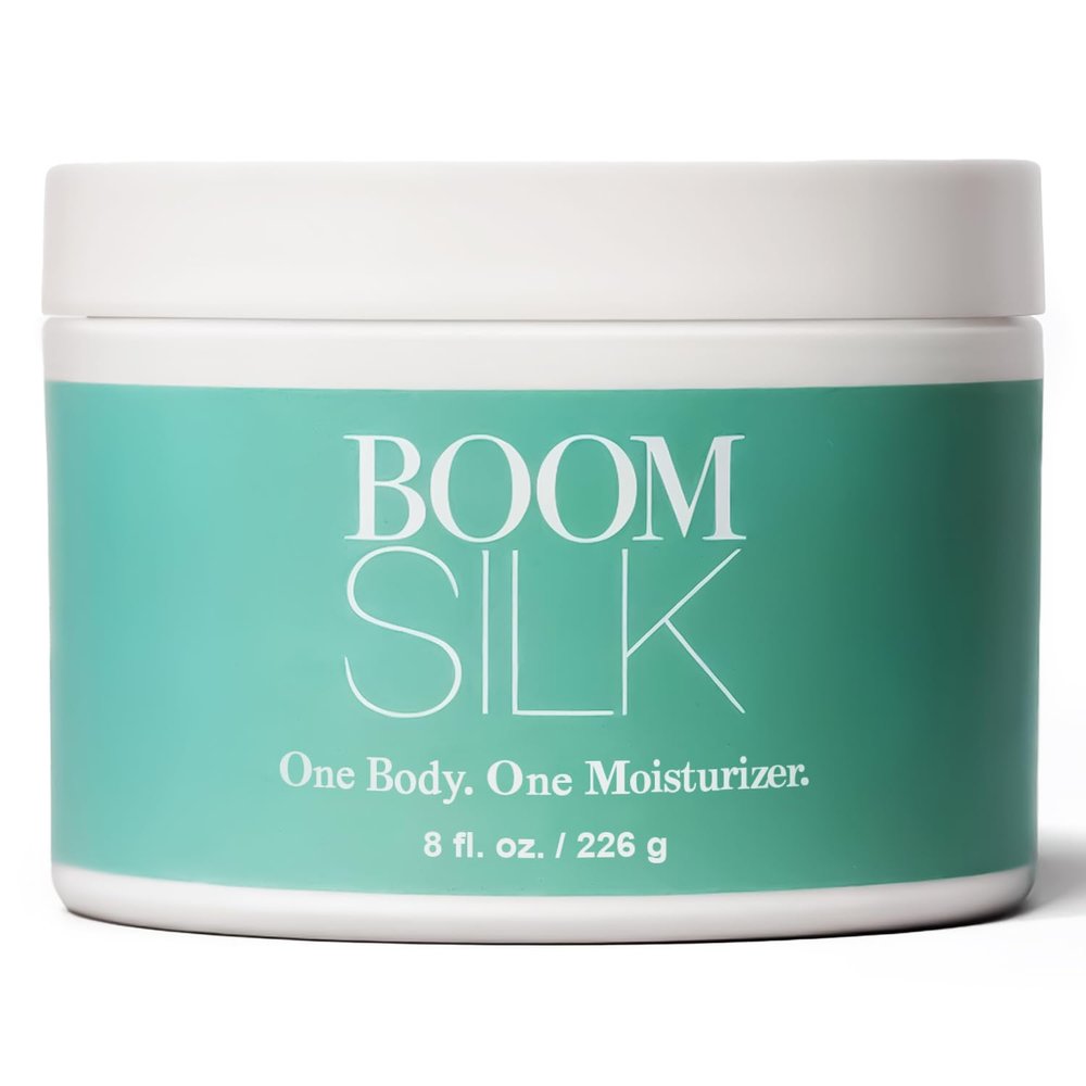 Boomsilk Face Moisturizer Cream, Rejuvenating Face Lotion & Facial Moisturizer for Mature Skin with Olive Oil, Beeswax & Honey, Hydrating Body Lotion for Women, Boom Beauty by Cindy Joseph, 8 oz