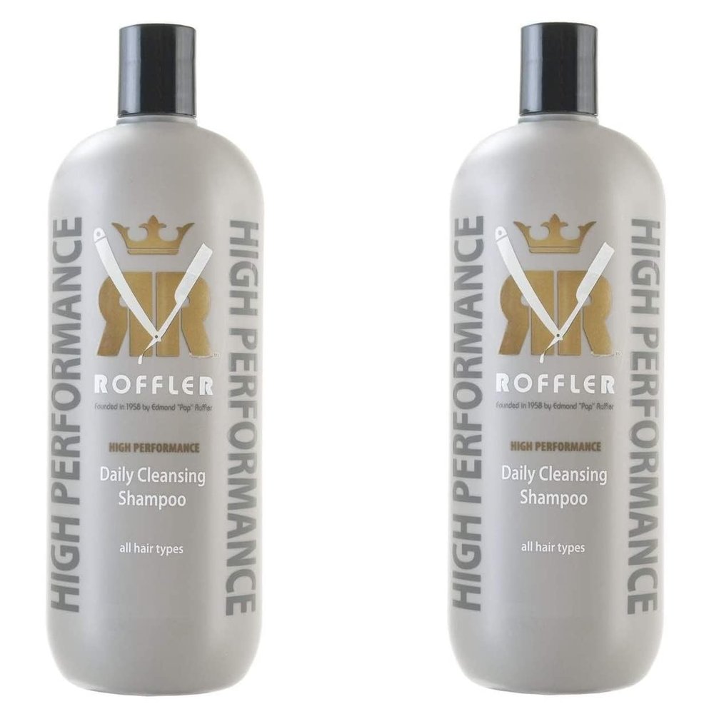 2 PC Roffler High Performance Daily Cleansing Shampoo 32 oz COMBO