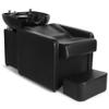 Artist hand 70" Shampoo Bowl Barber Backwash Chair Sink Chair with Foot Pedal, Headrest for Spa Beauty Salon view 1