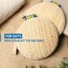 BBRATS Set of 2 Scrub On Loofahs | Made with Vegetable-Fibre | Gentle on The Skin | Exfoliates Gently While Showering | Made in India view 2