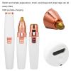Hair Remover for Women,Rechargeable Eyebrow Trimmer & Hair Remover 2 IN 1 Eyebrow and Painless Hair Remover Eyebrow Lips Body Hair Removal for Women with view 3