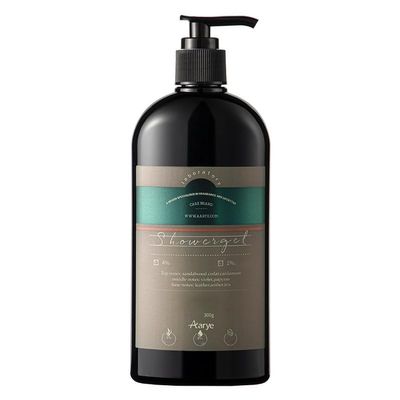 1PC Aarye Perfumed Shower Gel Body Wash, Purifying Cleansing Moisturizing And Nourishing Skin, Relieving Dryness And Roughness, Smoothing And Softening Skin, 300g (cedar)