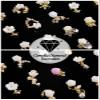 3D Flower Nail Charms Rhinestone, Kalolary White Flower Acrylic Nail Pendant Camellia Cherry Blossoms Nail Art Decorations for Spring Summer Nail Art Designs view 3