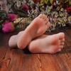 PURFWOG Silicone Feet Model, Simulation Foot Model, for Footwear Shooting Display Props Pedicure Painting Prosthetic Foot Stockings view 4