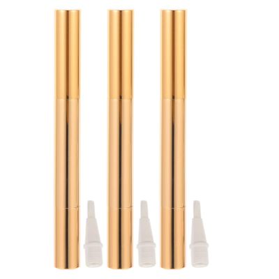 Beaupretty 3pcs Multifunctional Empty Nail Oil Pens Ergonomic Makeup Tool for Lip Gloss Nail Nutrition Oil Essential Practical Cosmetic Container